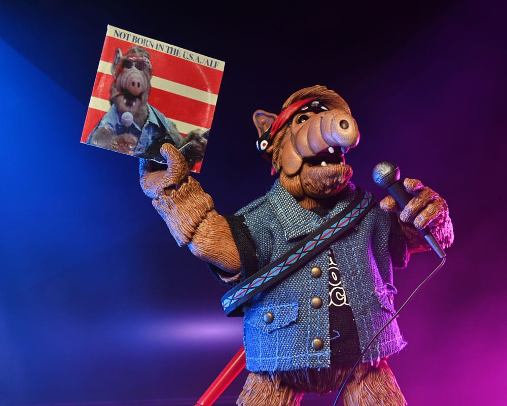 Alf Actionfigur Ultimate Born to Rock Alf