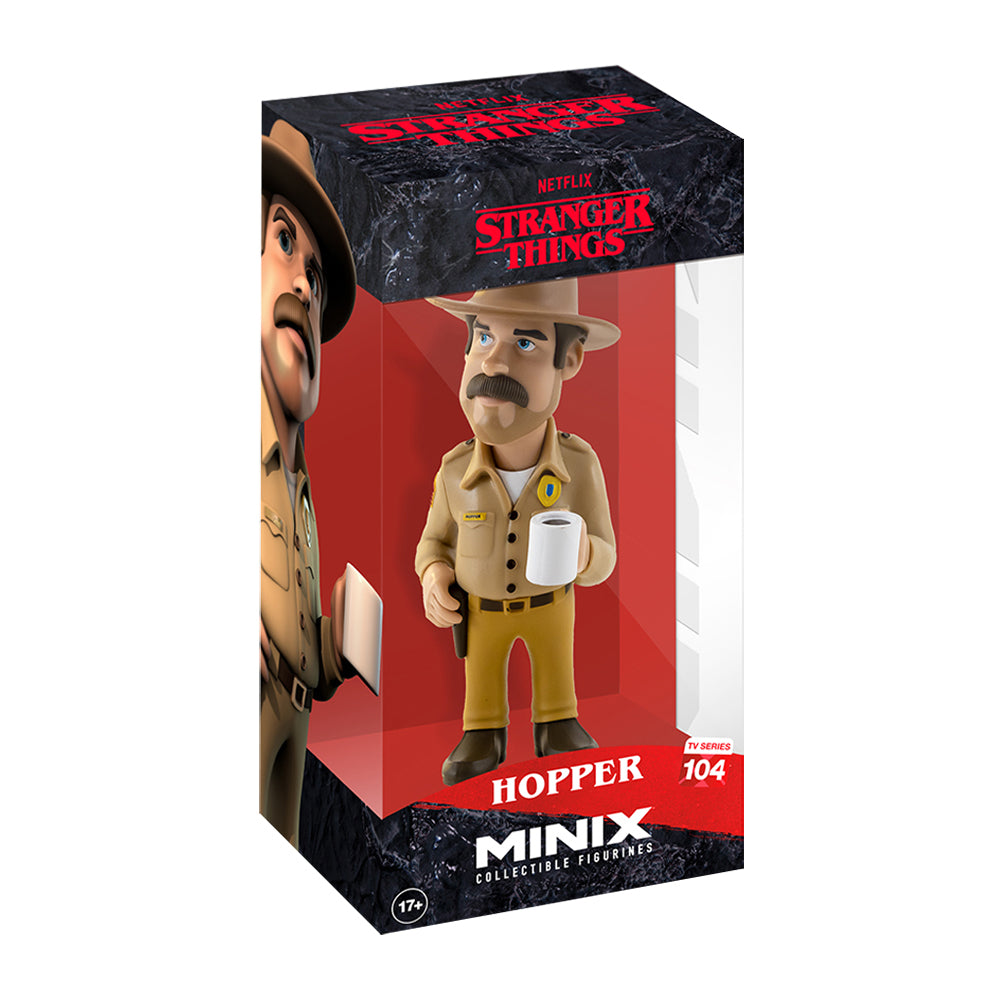 Stranger Things Minix Figur Hopper