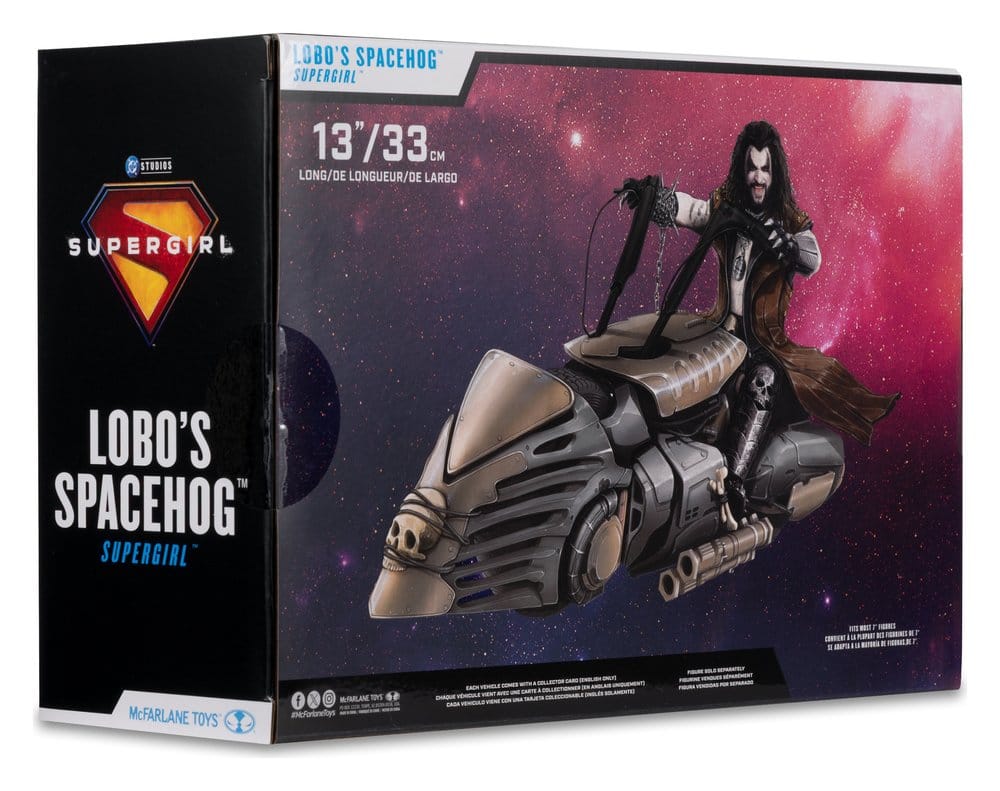 Supergirl (2026) DC Theatrical Vehicles Fahrzeug Lobo's Spacehog 33 cm