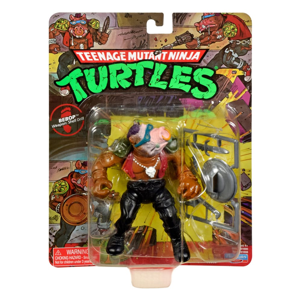 Teenage Mutant Ninja Turtles Classic Actionfigur Bebop 10 cm