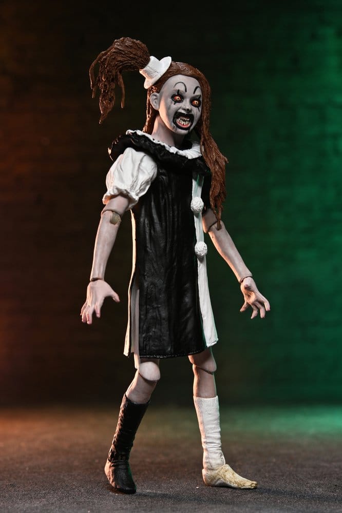 Terrifier 2 2er-Pack Actionfiguren Ultimate Art the Clown & Little Pale Girl 18 cm PRE-ORDER