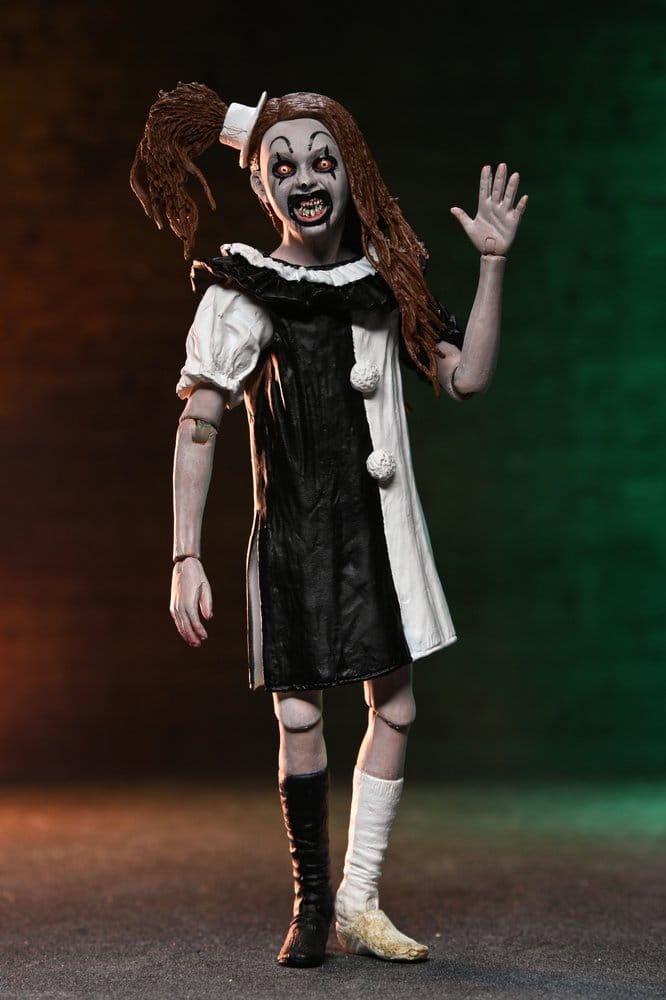 Terrifier 2 2er-Pack Actionfiguren Ultimate Art the Clown & Little Pale Girl 18 cm PRE-ORDER