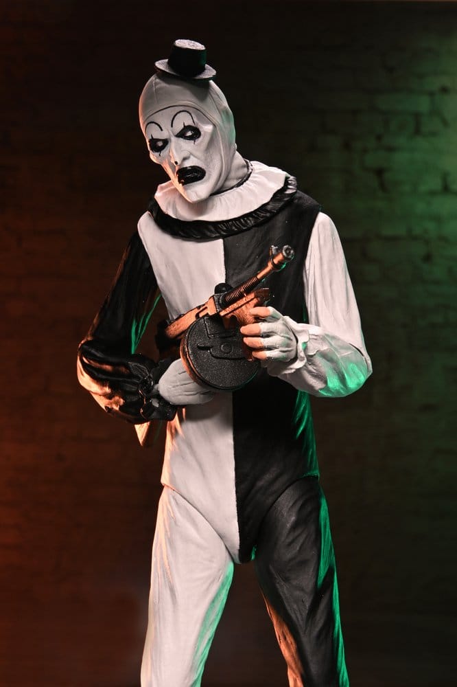 Terrifier 2 2er-Pack Actionfiguren Ultimate Art the Clown & Little Pale Girl 18 cm PRE-ORDER