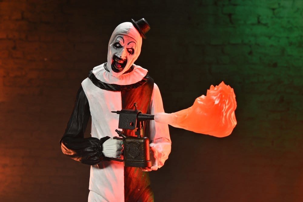 Terrifier 2 2er-Pack Actionfiguren Ultimate Art the Clown & Little Pale Girl 18 cm PRE-ORDER