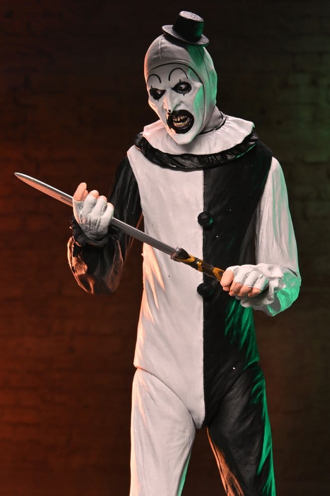 Terrifier 2 2er-Pack Actionfiguren Ultimate Art the Clown & Little Pale Girl 18 cm PRE-ORDER