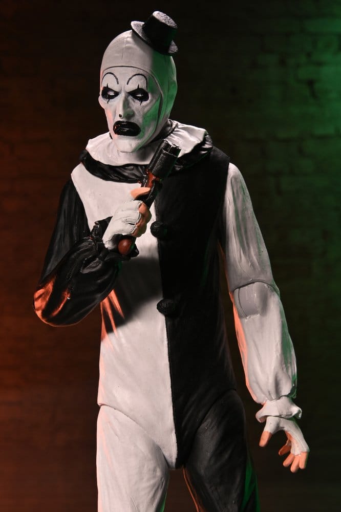 Terrifier 2 2er-Pack Actionfiguren Ultimate Art the Clown & Little Pale Girl 18 cm PRE-ORDER