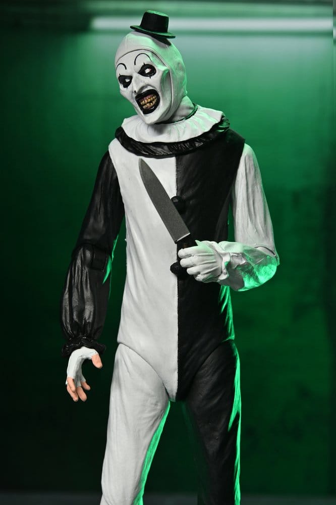 Terrifier 2 2er-Pack Actionfiguren Ultimate Art the Clown & Little Pale Girl 18 cm PRE-ORDER