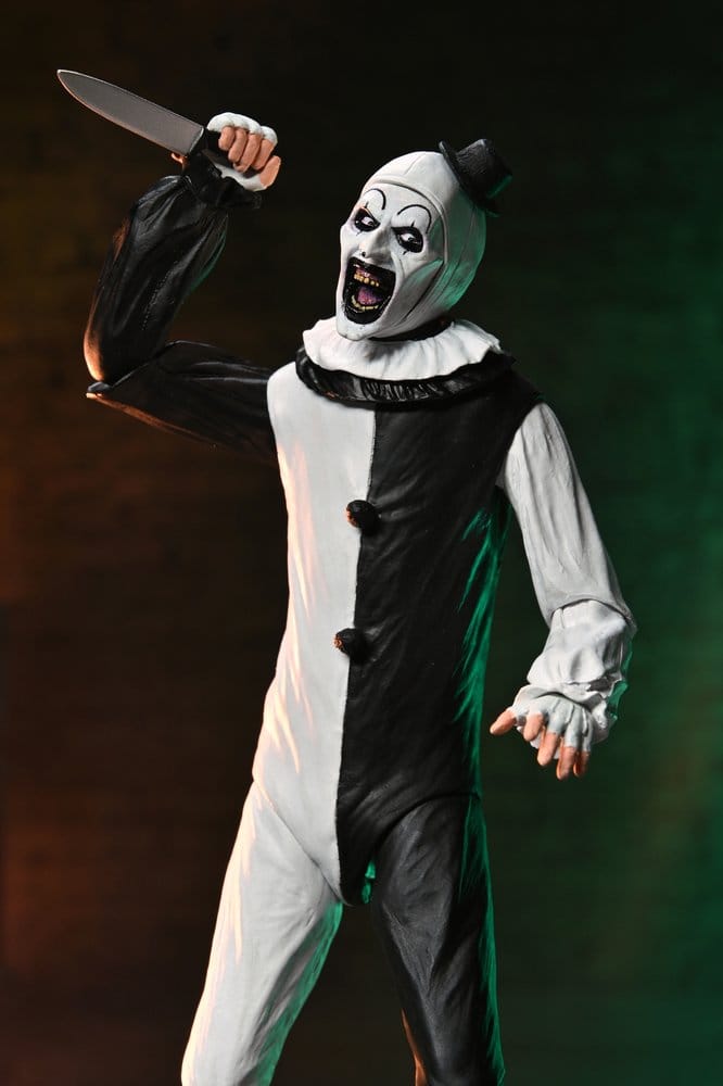 Terrifier 2 2er-Pack Actionfiguren Ultimate Art the Clown & Little Pale Girl 18 cm PRE-ORDER