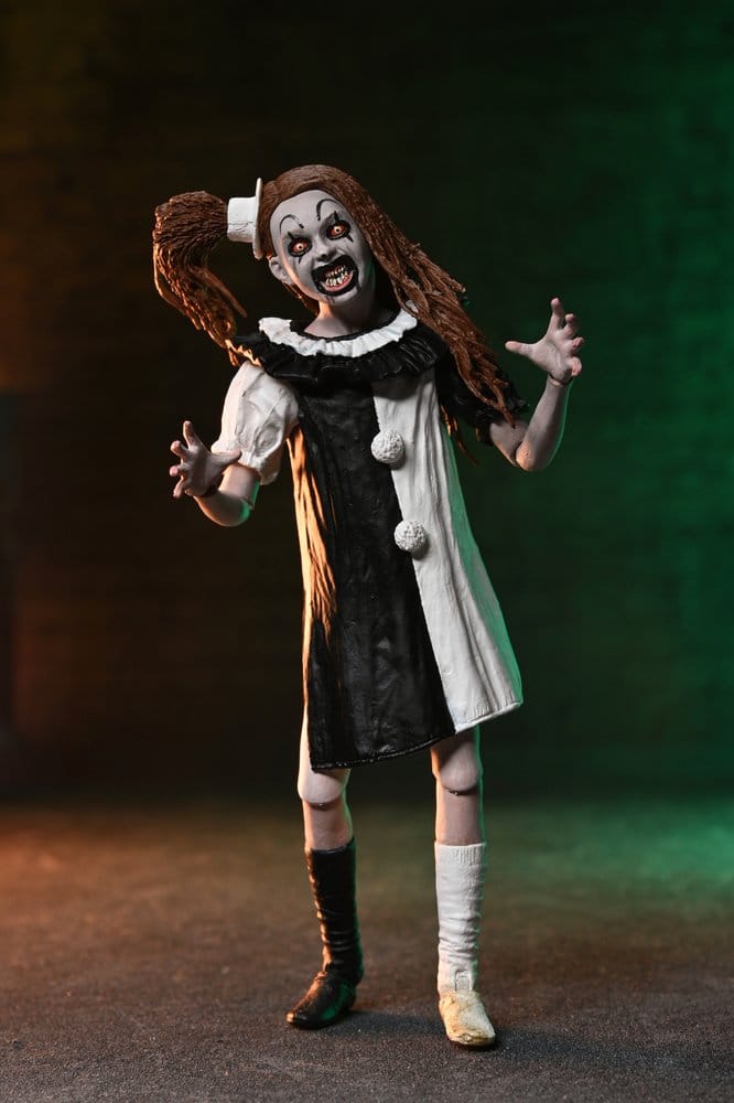Terrifier 2 2er-Pack Actionfiguren Ultimate Art the Clown & Little Pale Girl 18 cm PRE-ORDER