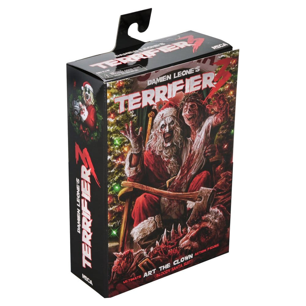 Terrifier 3 Actionfigur Ultimate Santa Suit Art the Clown (Bloody Version) 18 cm PRE-ORDER