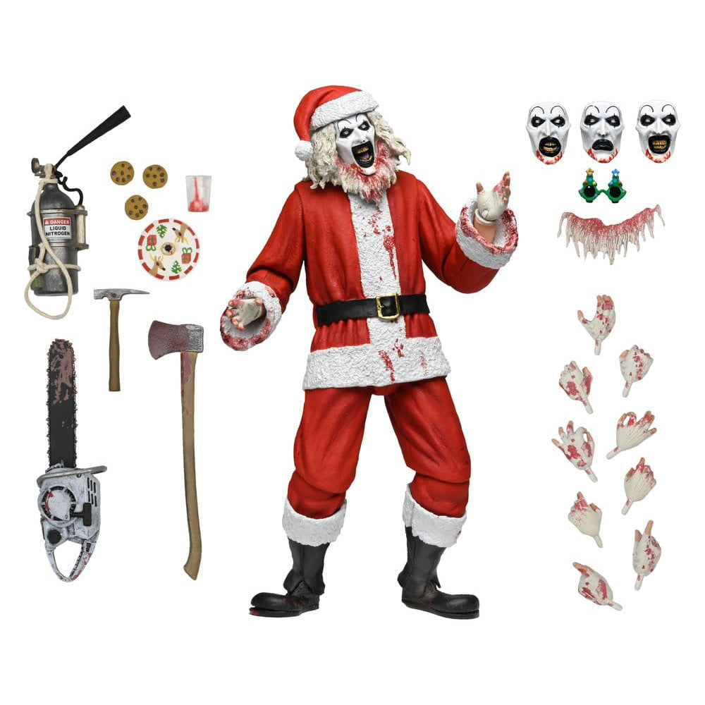 Terrifier 3 Actionfigur Ultimate Santa Suit Art the Clown (Bloody Version) 18 cm PRE-ORDER
