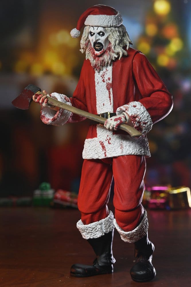 Terrifier 3 Actionfigur Ultimate Santa Suit Art the Clown (Bloody Version) 18 cm PRE-ORDER