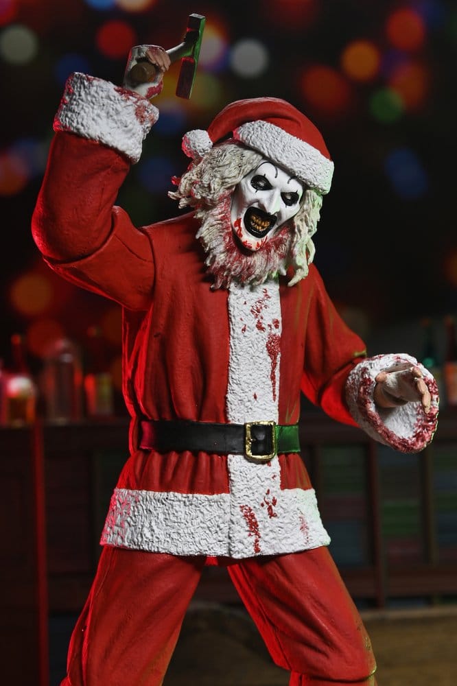 Terrifier 3 Actionfigur Ultimate Santa Suit Art the Clown (Bloody Version) 18 cm PRE-ORDER