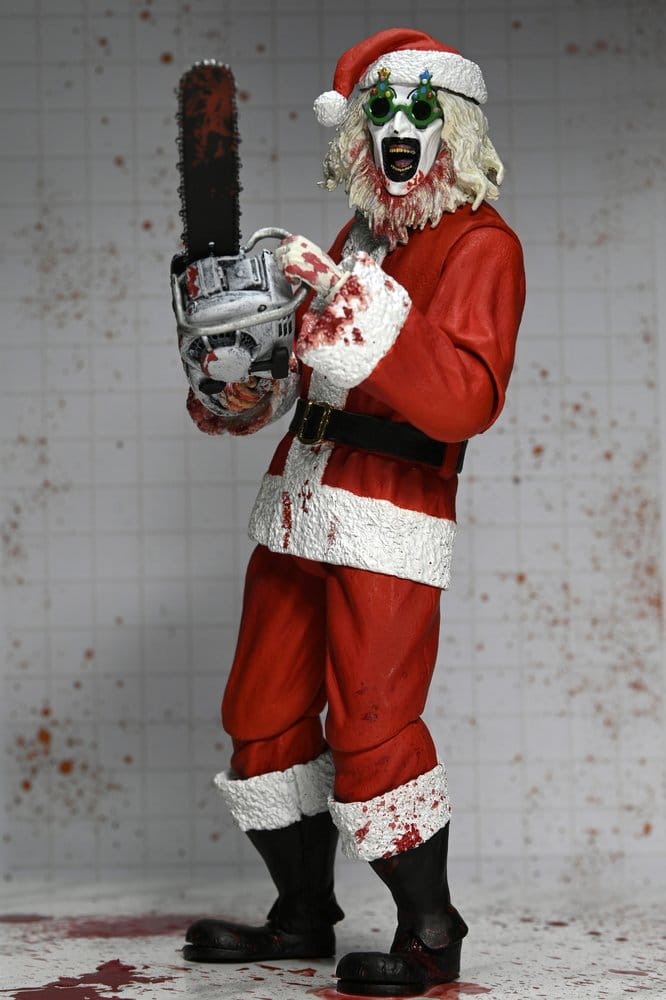 Terrifier 3 Actionfigur Ultimate Santa Suit Art the Clown (Bloody Version) 18 cm PRE-ORDER