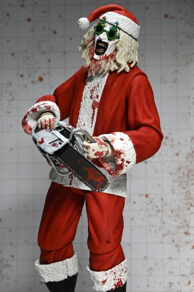 Terrifier 3 Actionfigur Ultimate Santa Suit Art the Clown (Bloody Version) 18 cm PRE-ORDER