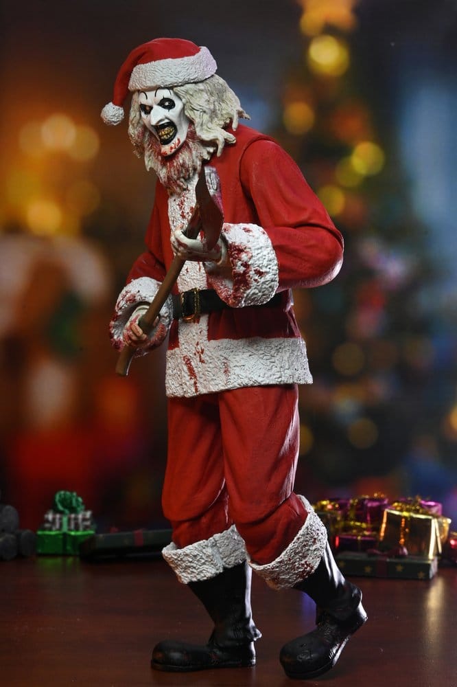 Terrifier 3 Actionfigur Ultimate Santa Suit Art the Clown (Bloody Version) 18 cm PRE-ORDER