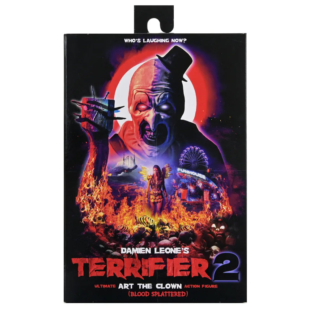 Terrifier Art The Clown Ultimate Blood Splattered Actionfigur 17 cm PRE-ORDER