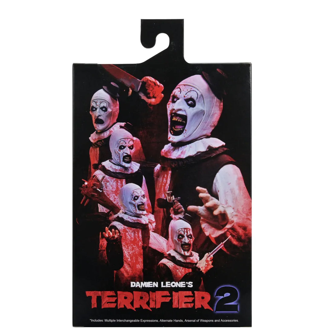 Terrifier Art The Clown Ultimate Blood Splattered Actionfigur 17 cm PRE-ORDER