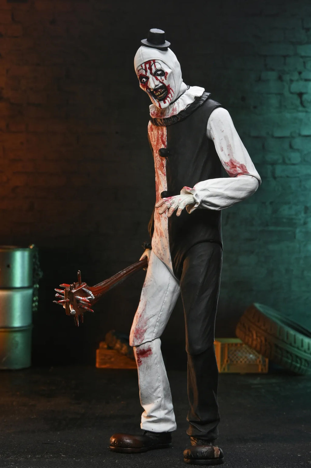 Terrifier Art The Clown Ultimate Blood Splattered Actionfigur 17 cm PRE-ORDER