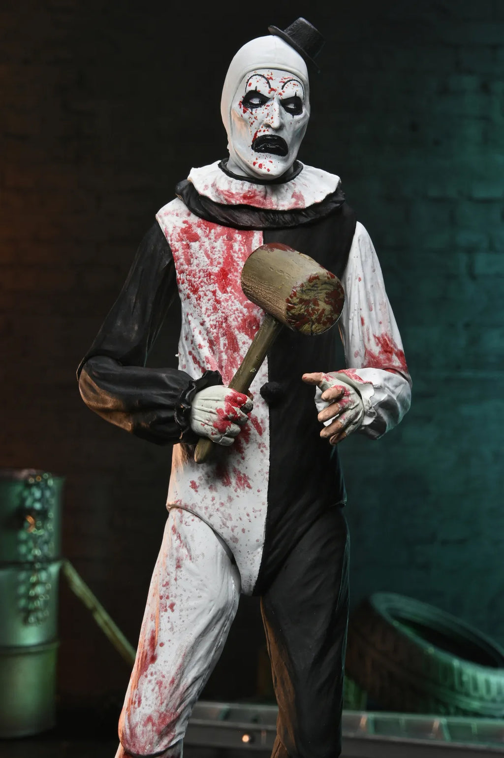 Terrifier Art The Clown Ultimate Blood Splattered Actionfigur 17 cm PRE-ORDER
