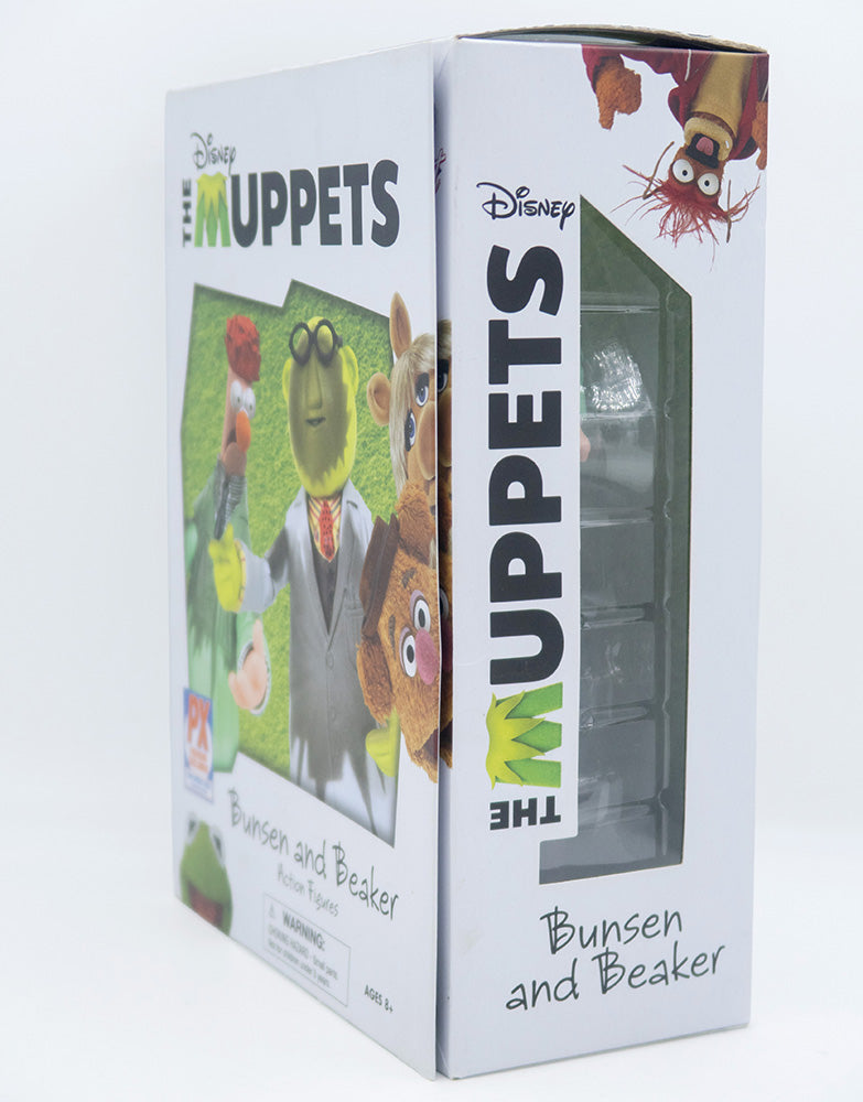 The Muppets Actionfiguren Box Set Lab Accident Bunsen &amp; Beaker SDCC 2021 Previews Exclusive