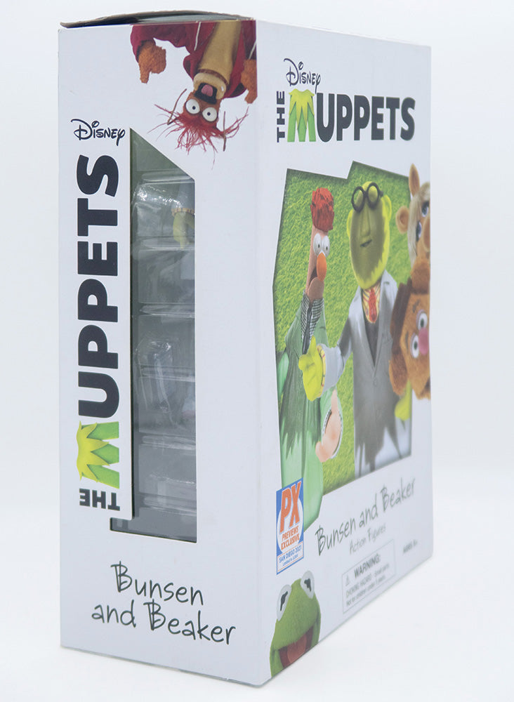 The Muppets Actionfiguren Box Set Lab Accident Bunsen &amp; Beaker SDCC 2021 Previews Exclusive