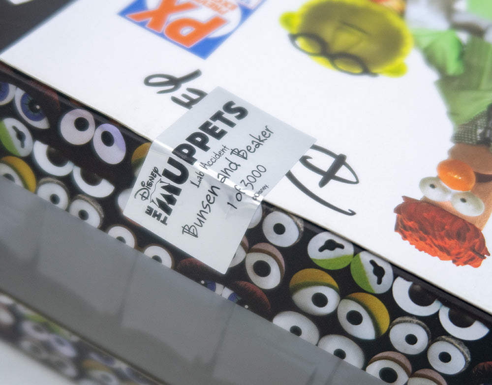 The Muppets Actionfiguren Box Set Lab Accident Bunsen &amp; Beaker SDCC 2021 Previews Exclusive