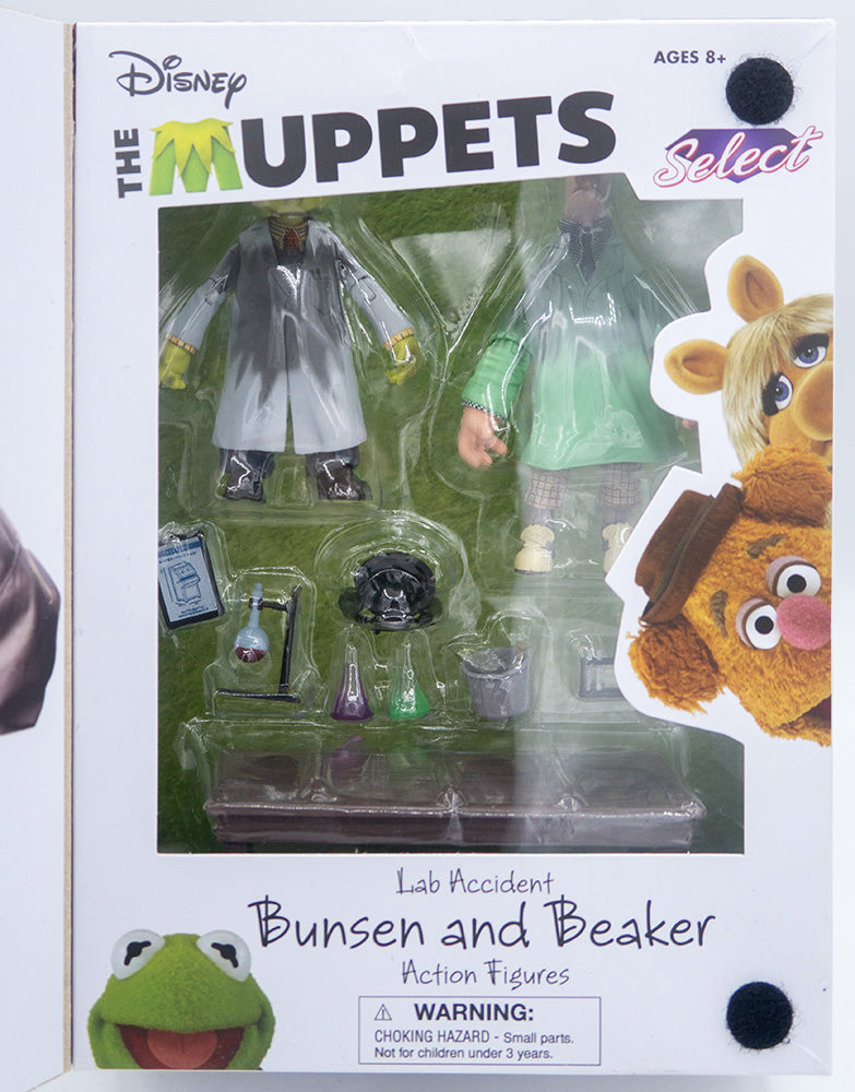 The Muppets Actionfiguren Box Set Lab Accident Bunsen &amp; Beaker SDCC 2021 Previews Exclusive