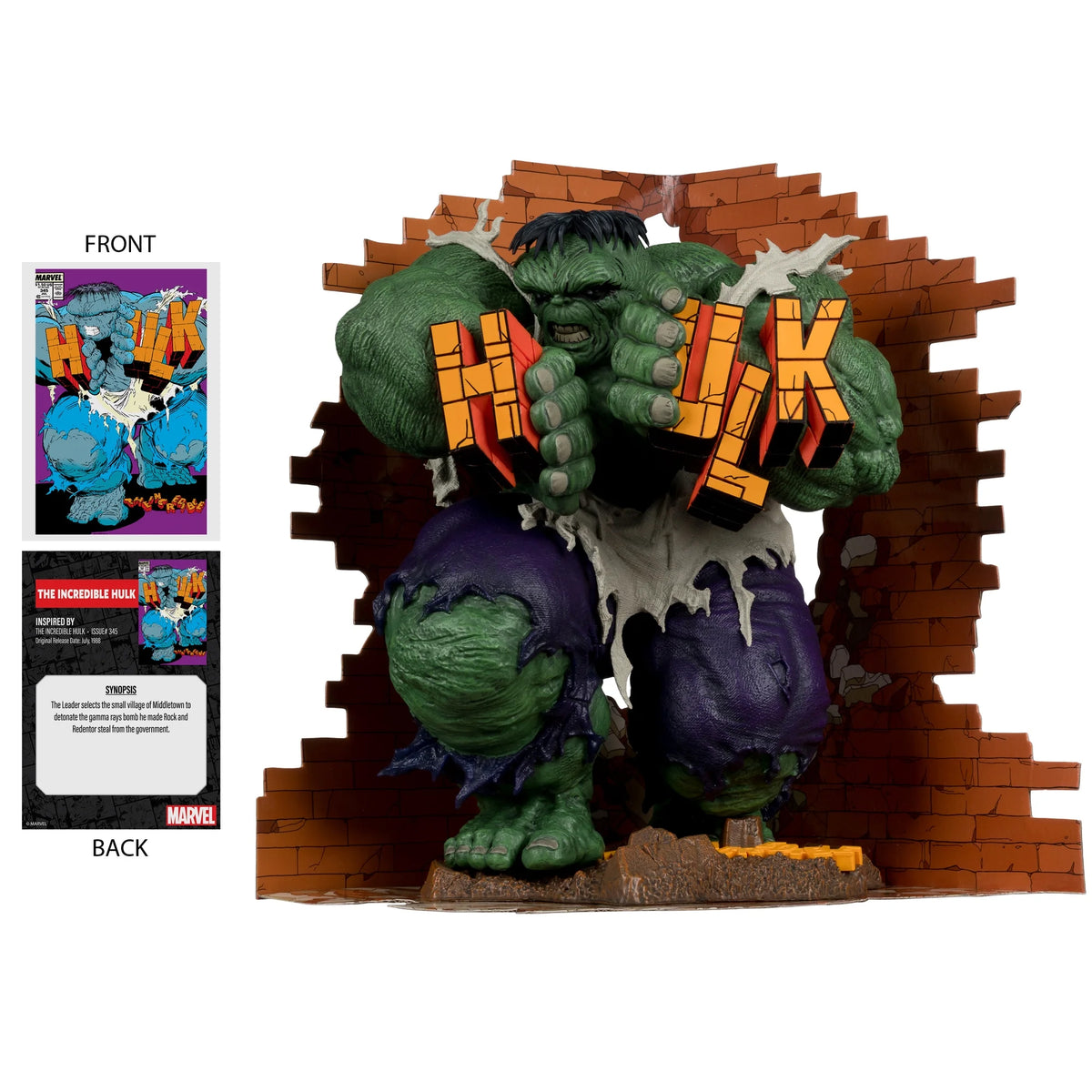 The Incredible Hulk (The Incredible Hulk #345) Gold Label 24 cm PRE-ORDER