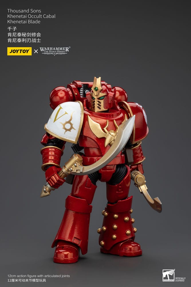 Warhammer The Horus Heresy Actionfigur 1/18 Thousand Sons Khenetai Occult Cabal Khenetai Blade 12 cm
