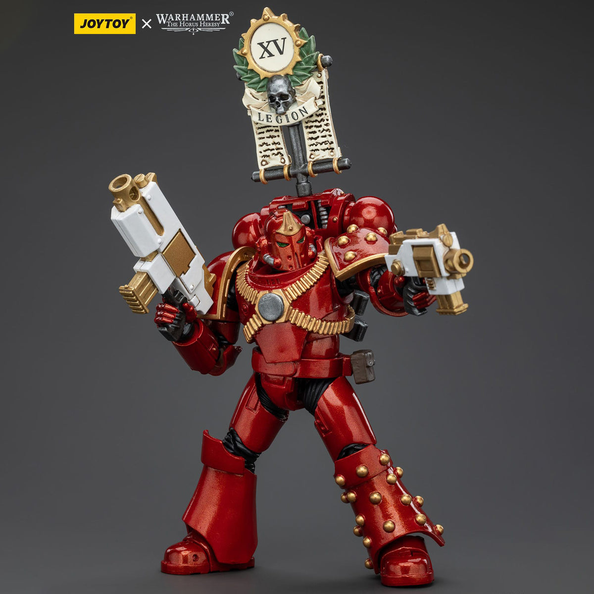 Warhammer The Horus Heresy Actionfigur 1/18 Thousand Sons Legion MK IV Tactical Squad Legionary with Legion Vexilla 12 cm