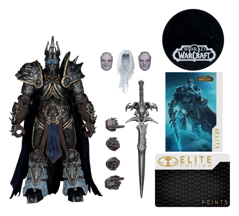 World of Warcraft The Lich King Elite Deluxe Actionfigur 18 cm