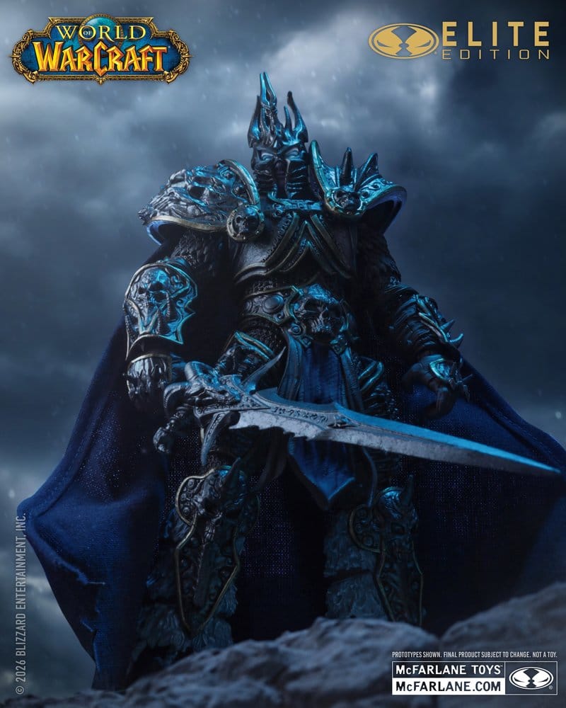 World of Warcraft The Lich King Elite Deluxe Actionfigur 18 cm