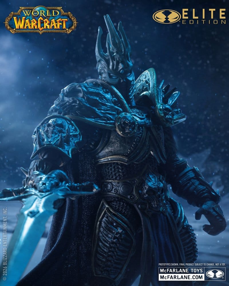 World of Warcraft The Lich King Elite Deluxe Actionfigur 18 cm