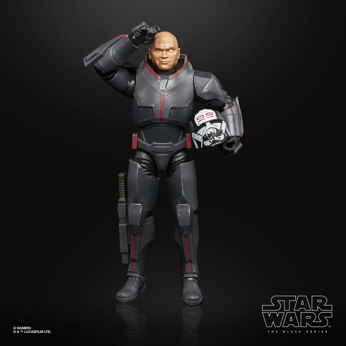 Star Wars The Bad Batch Black Series Deluxe Actionfigur 2021 Wrecker 15 cm Ein Klebestreifen der Verpackung (unten) durchgerissen