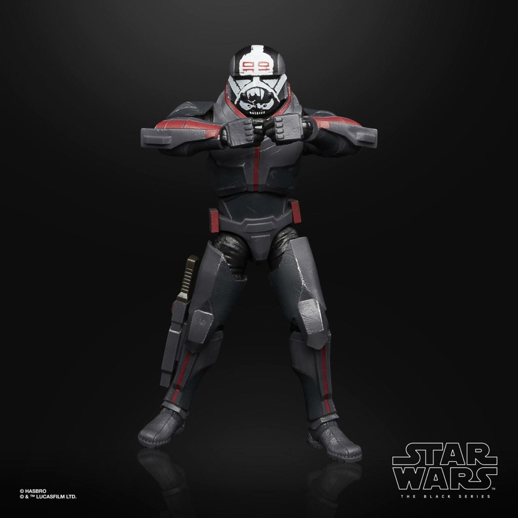 Star Wars The Bad Batch Black Series Deluxe Actionfigur 2021 Wrecker 15 cm Ein Klebestreifen der Verpackung (unten) durchgerissen