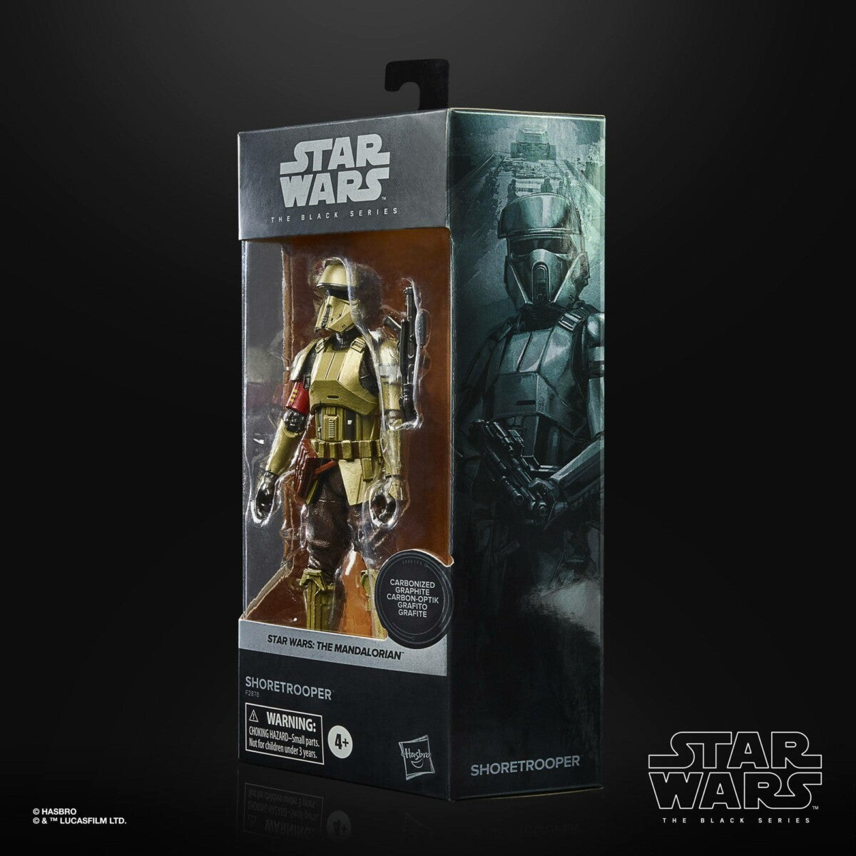 Star Wars The Mandalorian Black Series Carbonized Actionfigur 2021 Shoretrooper 15 cm