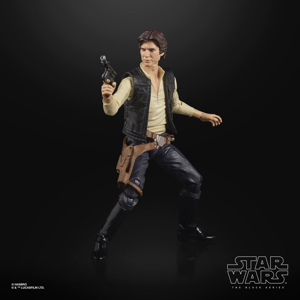 Star Wars Black Series The Power of the Force Actionfigur 2021 Han Solo Exclusive 15 cm