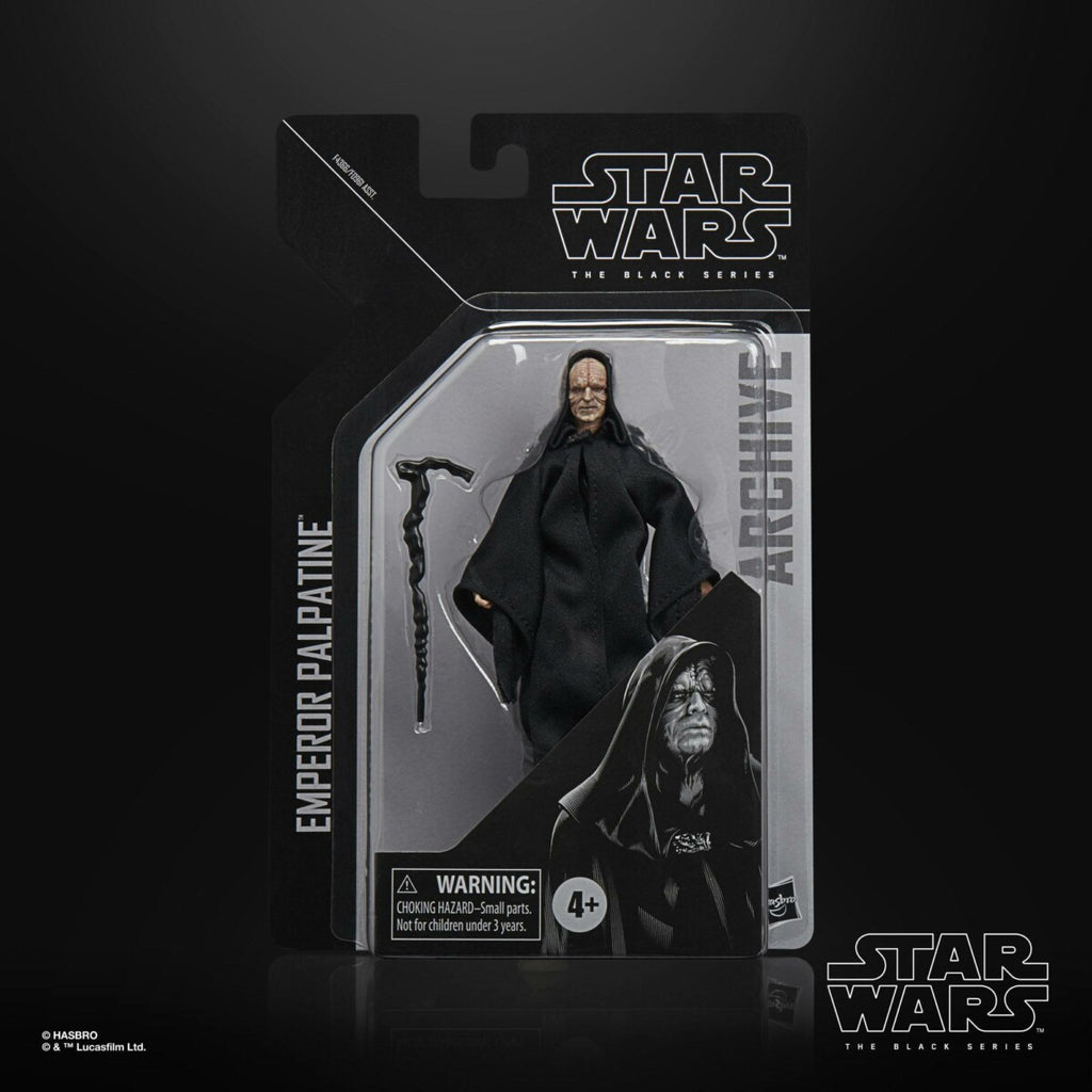 Emperor Palpatine Star Wars Episode VI Black Series Archive Actionfigur 2022 15 cm