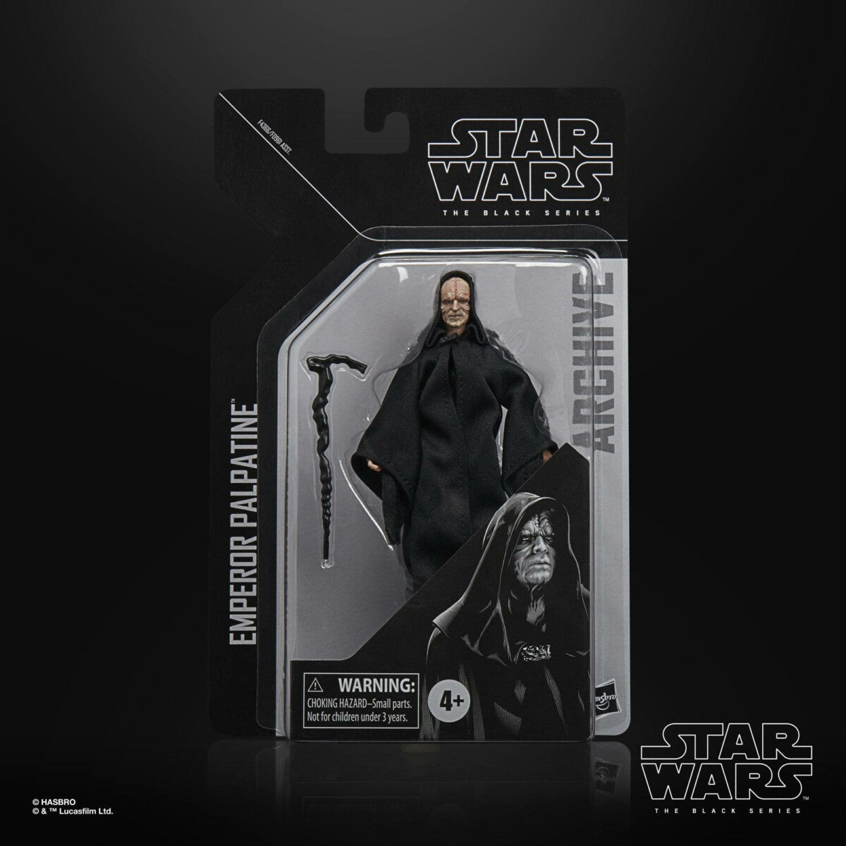 Emperor Palpatine Star Wars Episode VI Black Series Archive Actionfigur 2022 15 cm