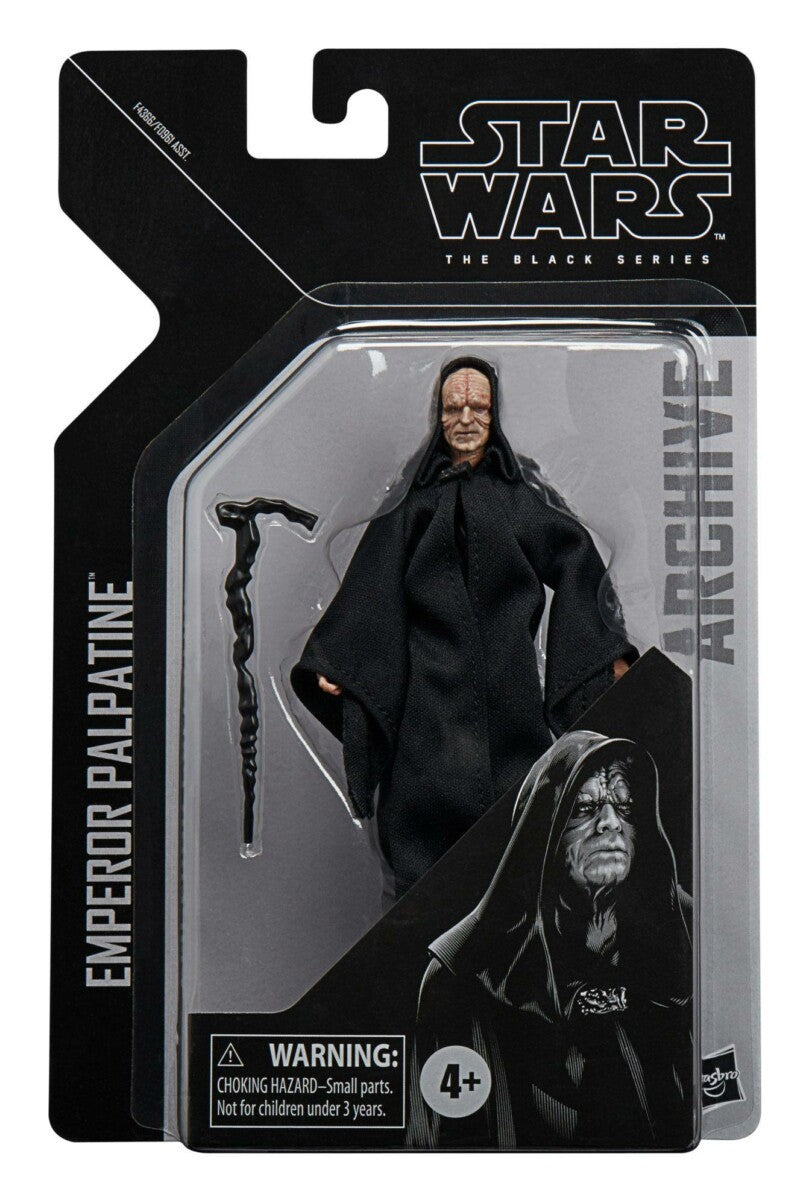 Emperor Palpatine Star Wars Episode VI Black Series Archive Actionfigur 2022 15 cm