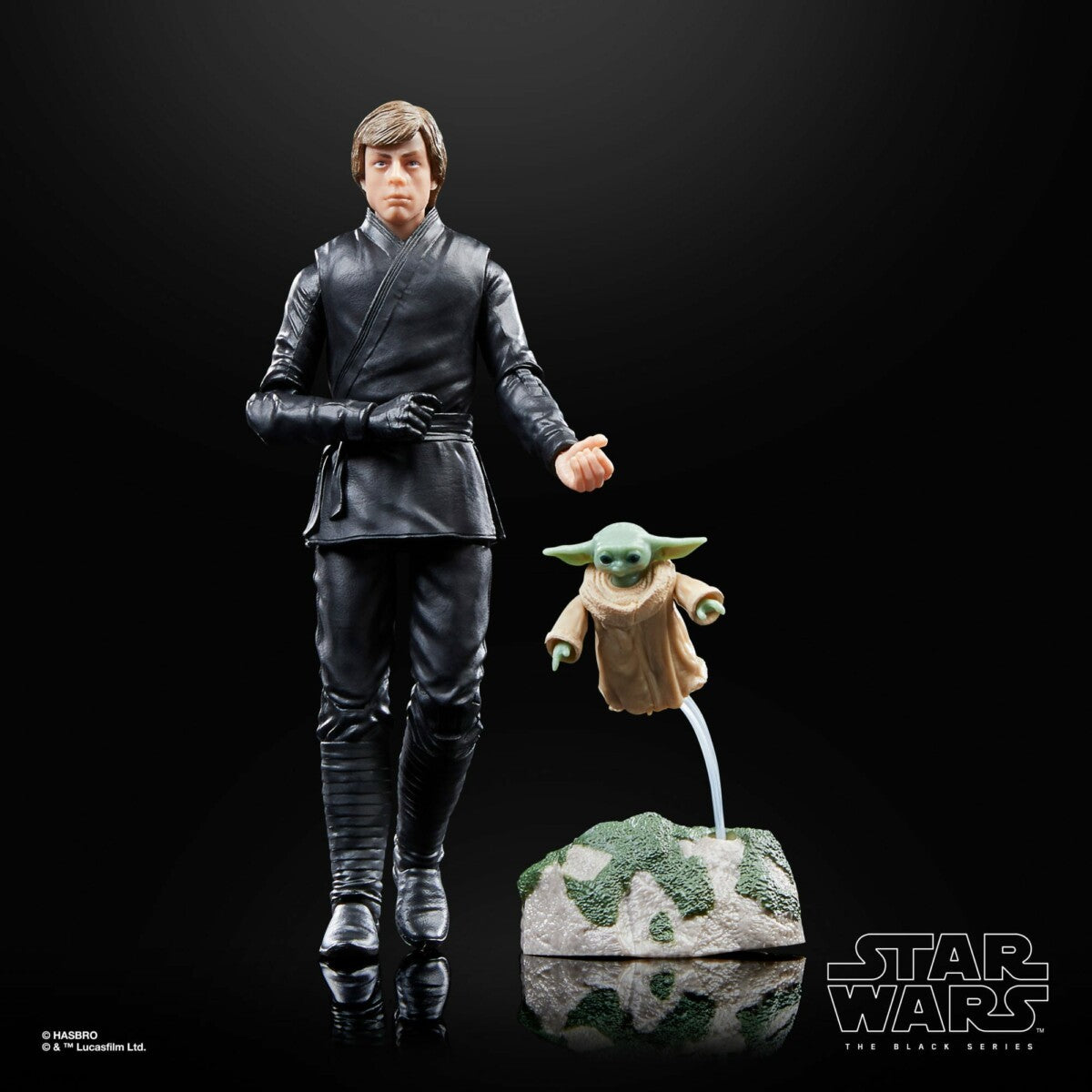 Star Wars: The Book of Boba Fett Black Series Actionfiguren 2er-Pack Luke Skywalker &amp; Grogu 15 cm