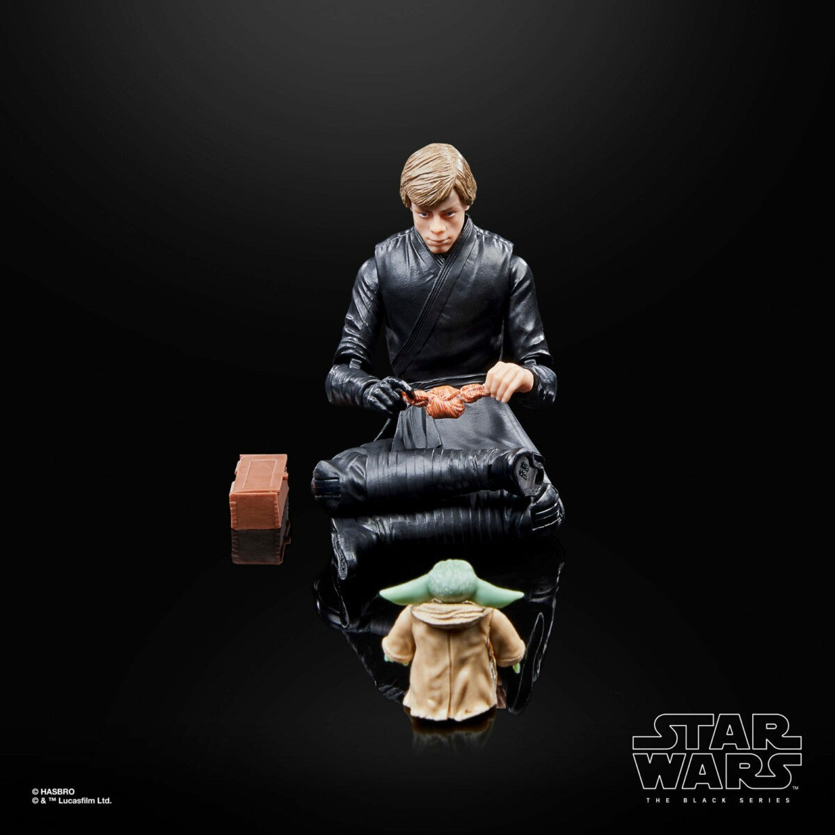 Star Wars: The Book of Boba Fett Black Series Actionfiguren 2er-Pack Luke Skywalker &amp; Grogu 15 cm