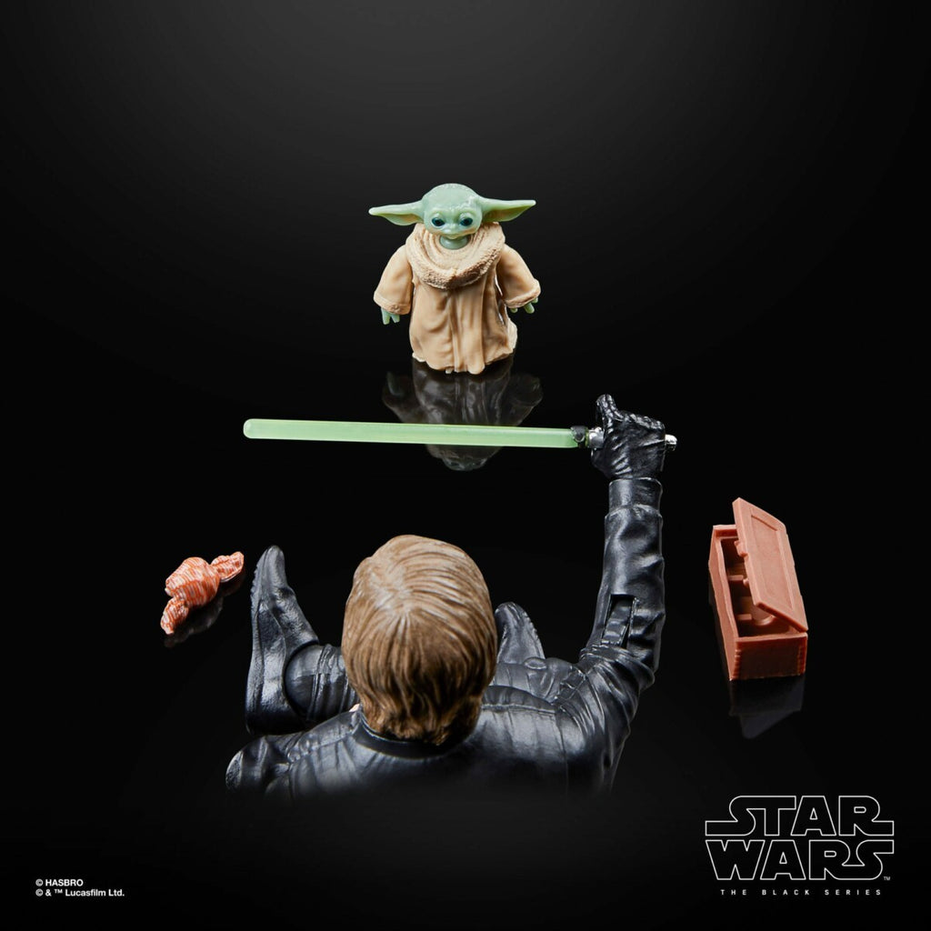 Star Wars: The Book of Boba Fett Black Series Actionfiguren 2er-Pack Luke Skywalker &amp; Grogu 15 cm