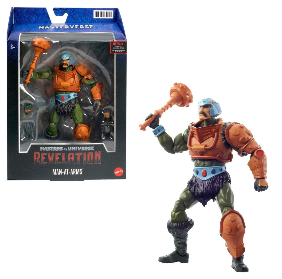 Masters of the Universe: Revelation Masterverse Actionfigur 2021 Man-At-Arms 18 cm