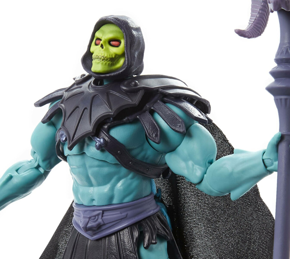 Masters of the Universe New Eternia Masterverse Actionfigur 2022 Barbarian Skeletor 18 cm BEMALUNG nicht Optimal
