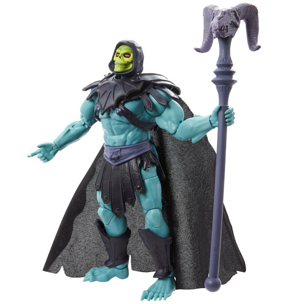 Masters of the Universe New Eternia Masterverse Actionfigur 2022 Barbarian Skeletor 18 cm BEMALUNG nicht Optimal