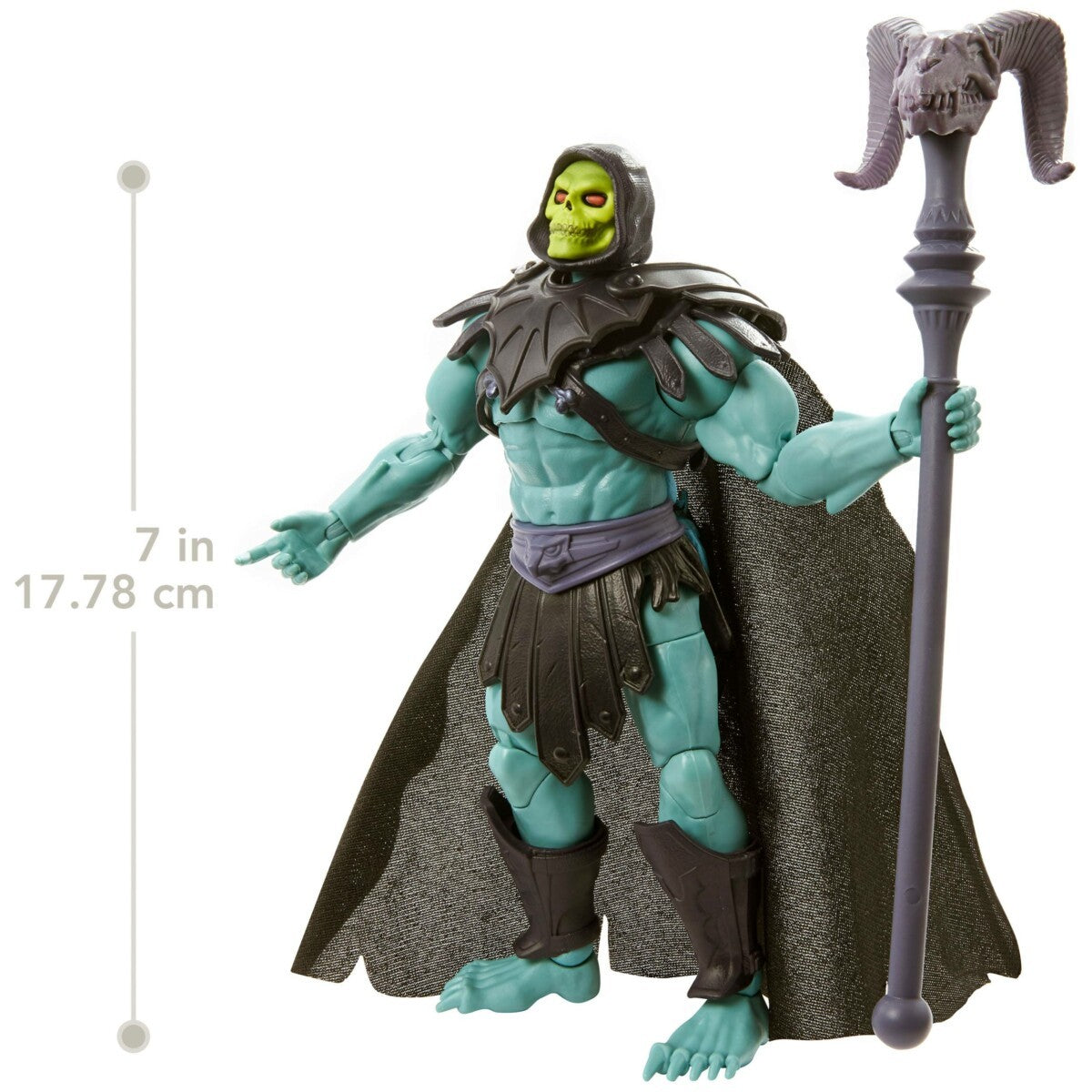 Masters of the Universe New Eternia Masterverse Actionfigur 2022 Barbarian Skeletor 18 cm BEMALUNG nicht Optimal