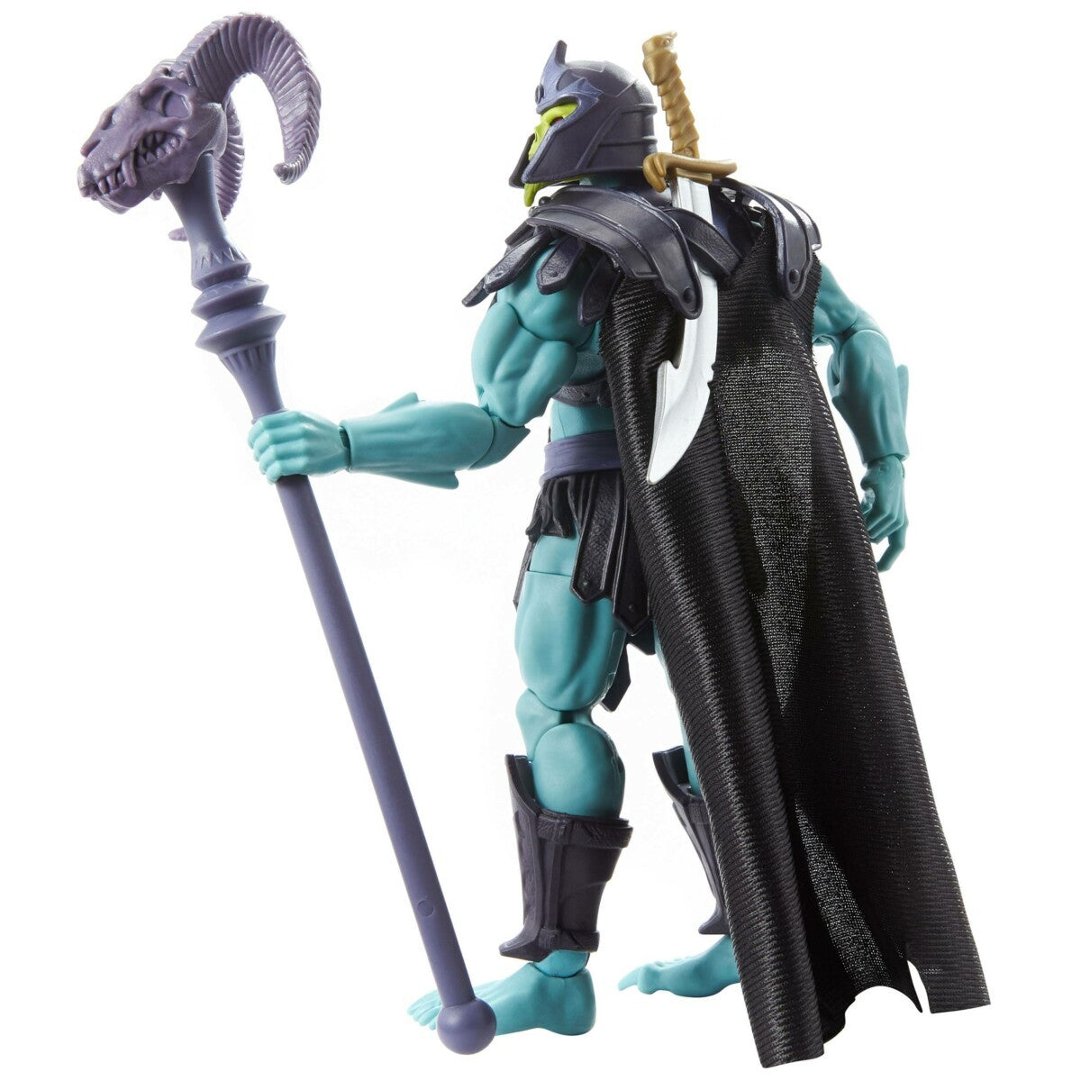 Masters of the Universe New Eternia Masterverse Actionfigur 2022 Barbarian Skeletor 18 cm BEMALUNG nicht Optimal