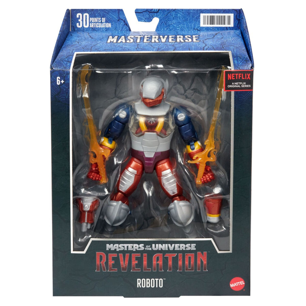 Masters of the Universe: Revelation Masterverse Actionfigur Roboto 18 cm